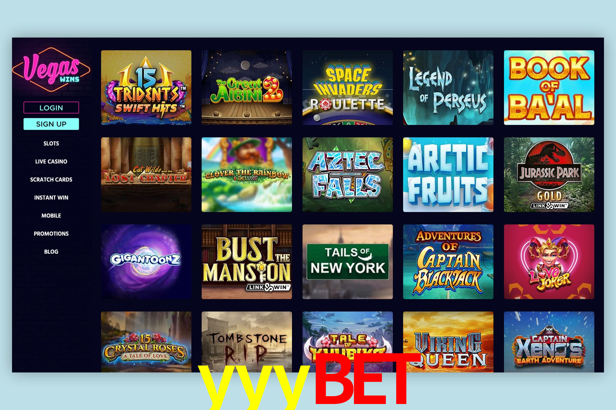 Game Providers yyybet